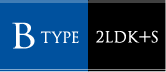 B type 2LDK+S